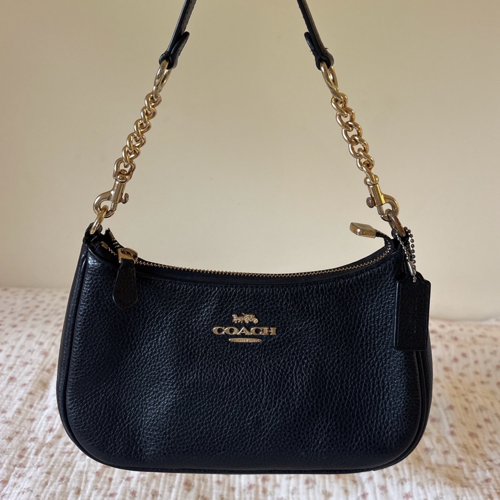 Black Coach Teri Shoulder Bag
